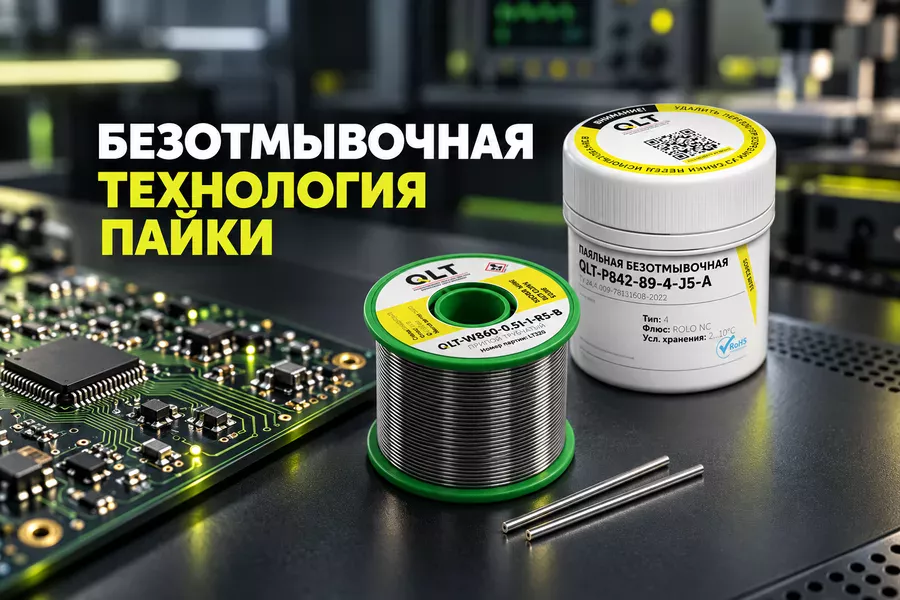 Безотмывочная технология пайки: особенности и преимущества